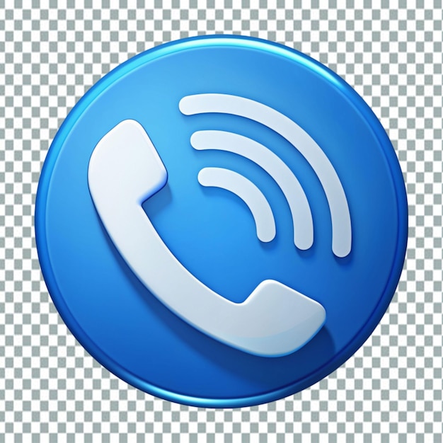 PSD telefonanruf-kontakt-sprachkommunikationsknopf