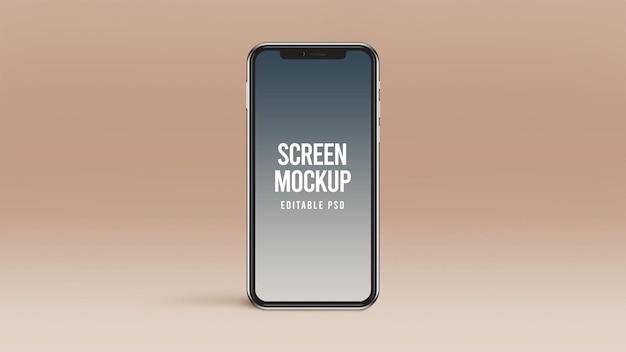 Telefonbildschirm-Mockup Photoshop