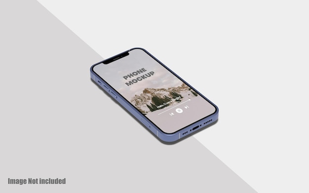 Telefonbildschirm mockup premium psd