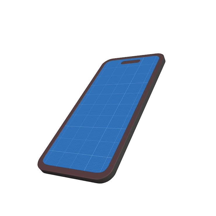 PSD telefone cartoon 14 pro