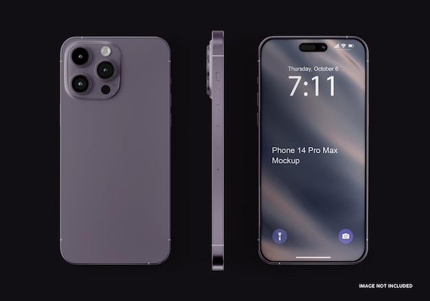 Telefono 14 Pro Max Mockup