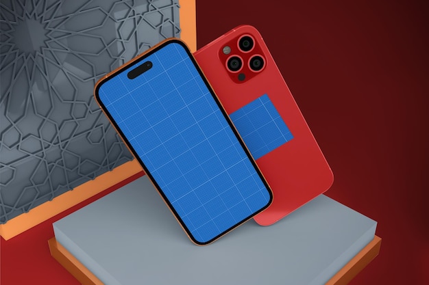 Telefono arabo 14 Mockup