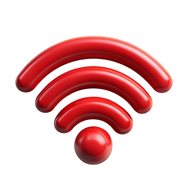 PSD un teléfono azul que tiene un botón azul en él