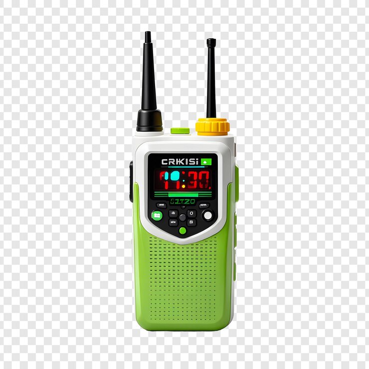 PSD un teléfono nokia verde con la hora de las 12 00 en la pantalla