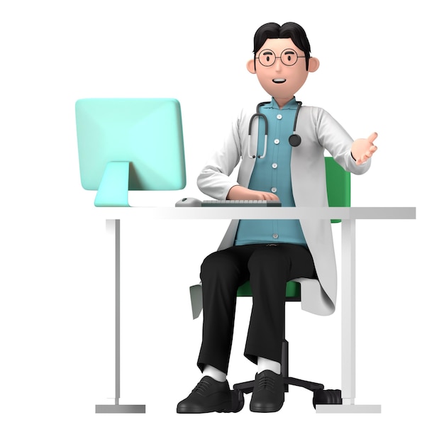 Telemedizinische Telemedizin Online-Arzt medizinischer Dienst Arzt Computer