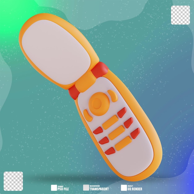 Téléphone Bébé Illustration 3d