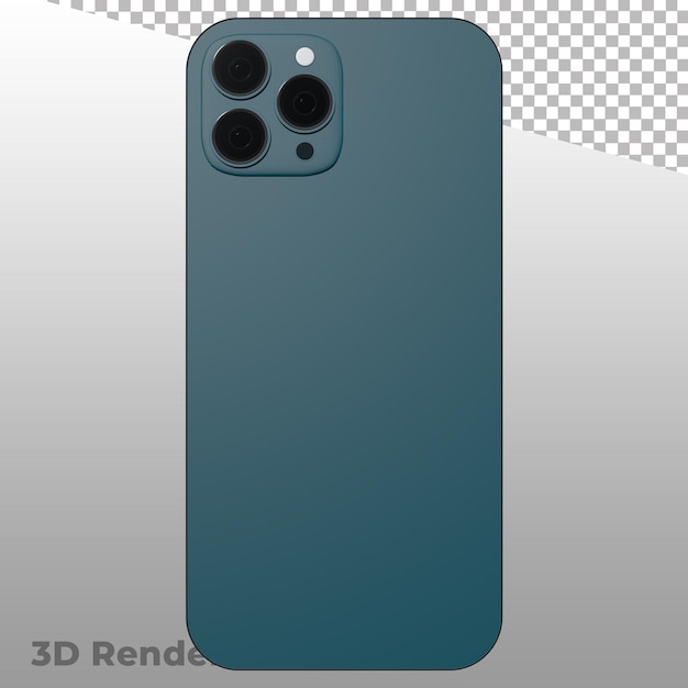 Téléphone portable de rendu 3D