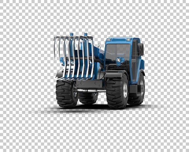 Telescopico isolato sullo sfondo illustrazione di rendering 3D
