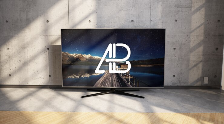 Televisione mock up