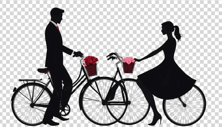 PSD tema del día de san valentín