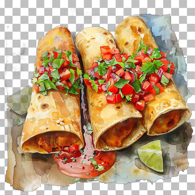 PSD tema mexicano de las flautas