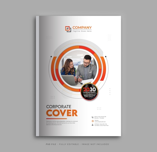 Templat Desain Sampul Buku Korporat dan Bisnis