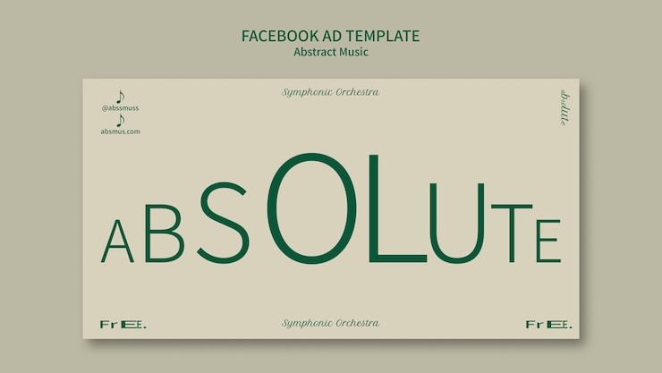 PSD templat facebook festival musik