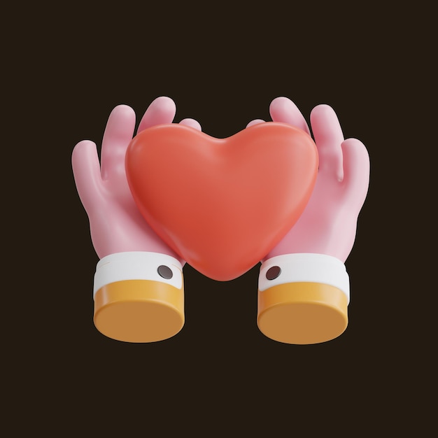 Templata PNG de icono 3D hecho a mano de la tienda web