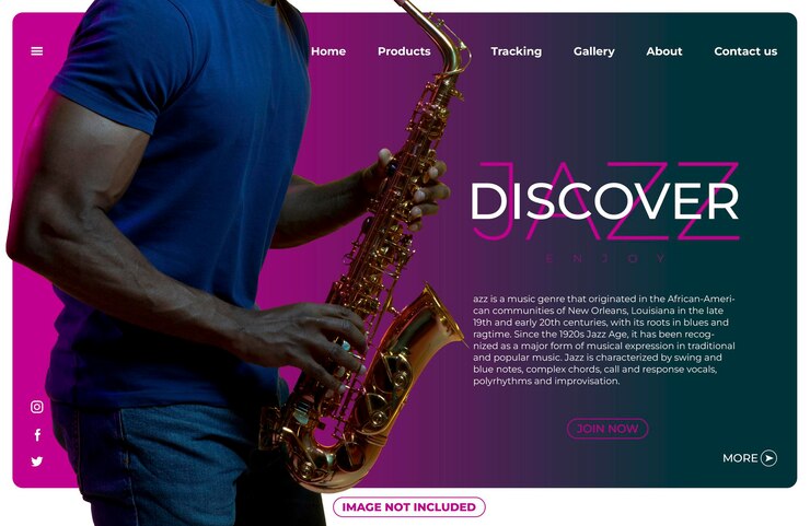 PSD template-landing-page-website-website ui