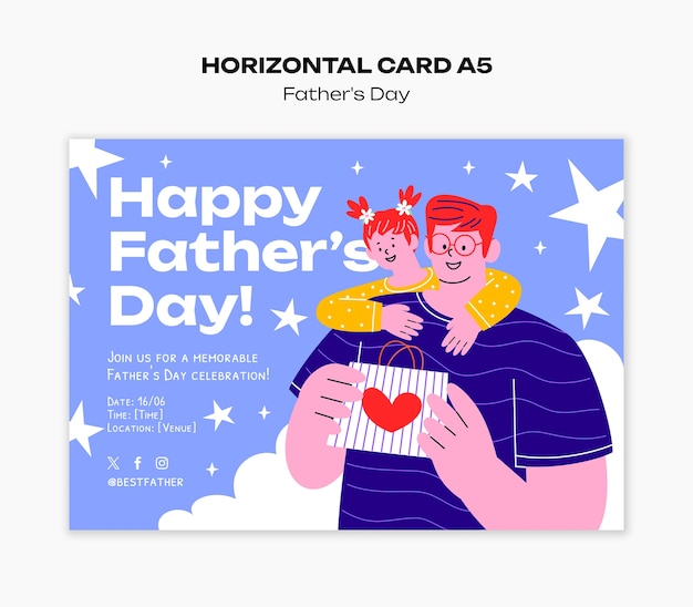 Template per la celebrazione della Festa del Padre