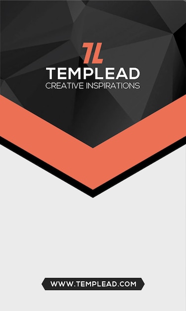 Templead Una plantilla de tarjeta de visita moderna y creativa