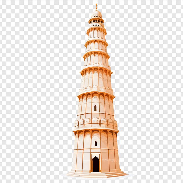 un templo con una torre en él