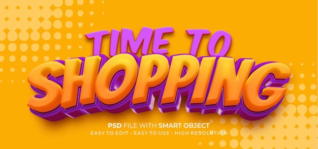 tempo de texto em estilo de quadrinhos 3d para comprar estilo de texto editável
