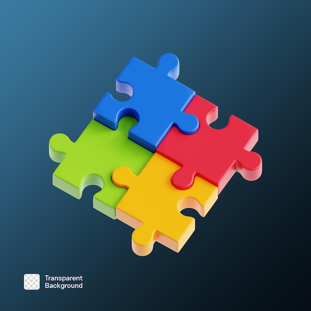 Tempo del quiz Icona 3D Illustrazione modello PNG