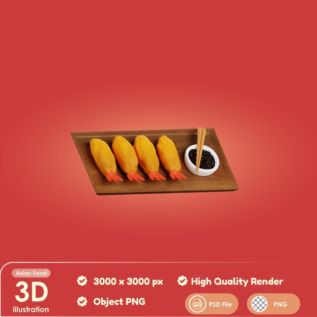 Témpura 3d