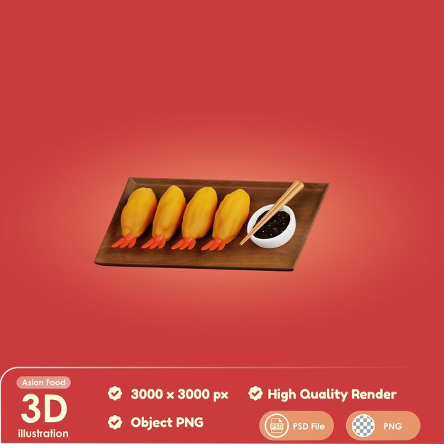 Tempura 3d