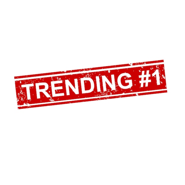 Tendencia 1 sello rojo