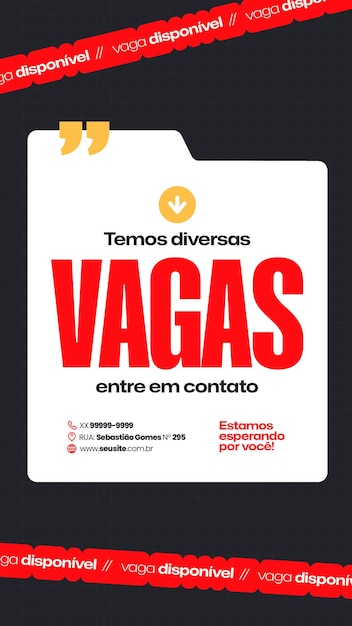 Tenemos varias vacantes en contacto y programar su entrevista
