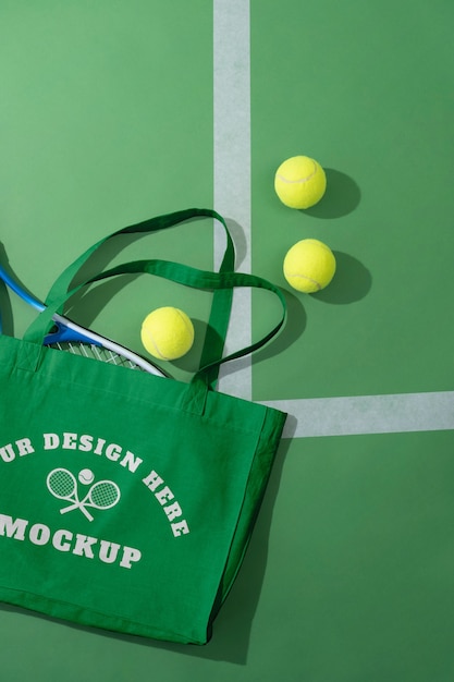 Tennis-Essentials mit 80er-Jahre-Ästhetik