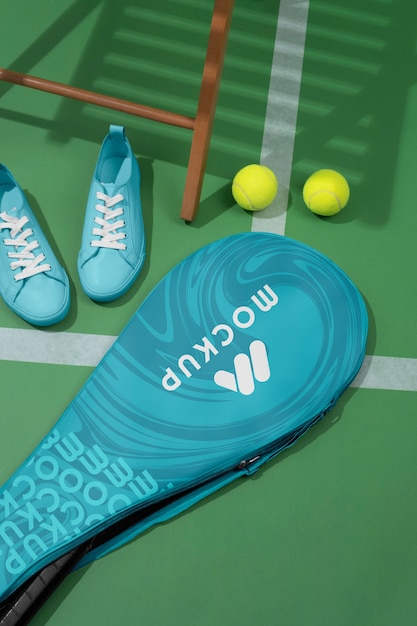 Tennis-Essentials mit 80er-Jahre-Ästhetik