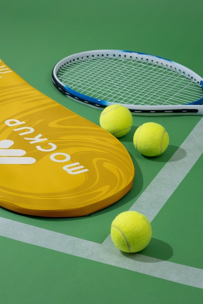 Tennis-Essentials mit 80er-Jahre-Ästhetik
