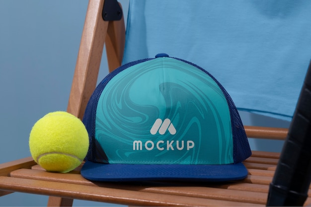 Tennis-Essentials mit 80er-Jahre-Ästhetik