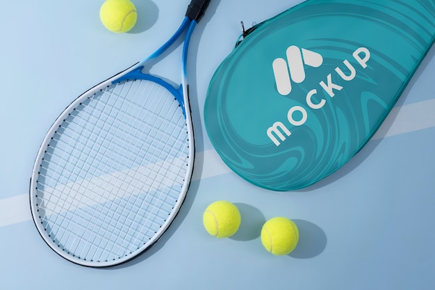 Tennis-Essentials mit 80er-Jahre-Ästhetik