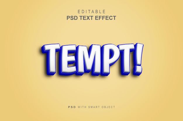Tentare effetto stile testo modificabile