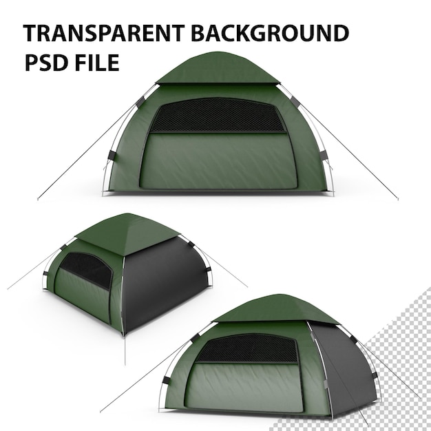 PSD tente de camping png
