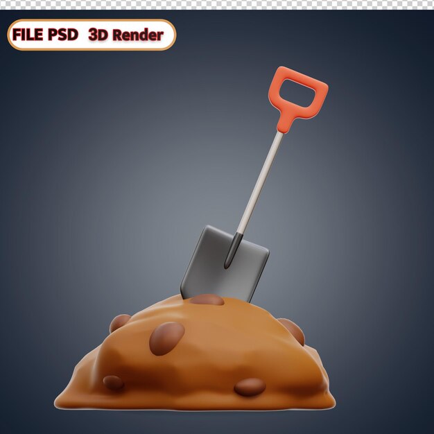 PSD terre 3d