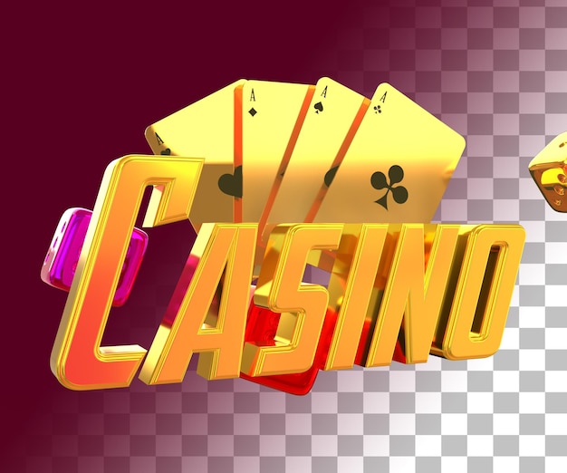 Testo 3d del casinò