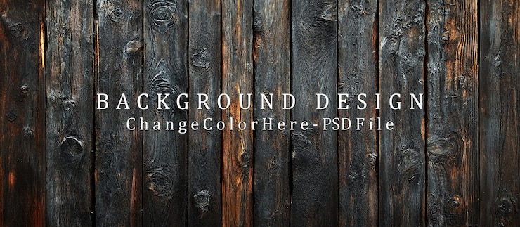 PSD testura di tavola di legno scuro rustico