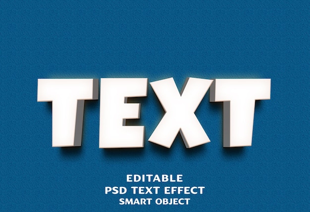 Text 3d-text-effekt-design