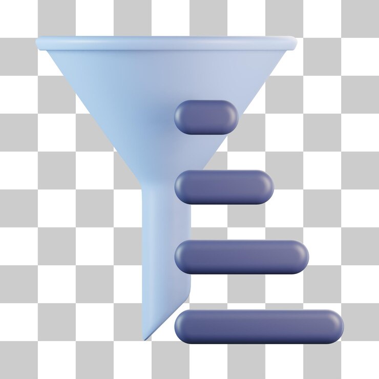 PSD text ascending order 3d icon