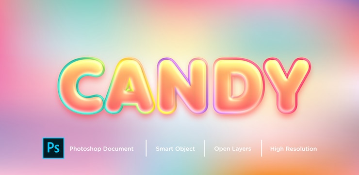 PSD text effect design   effect
