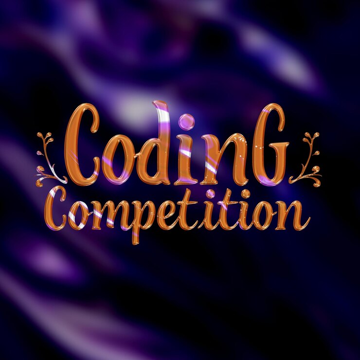 PSD text effect on matellic background elegant metallic with tanzanite purple fluid appearance back