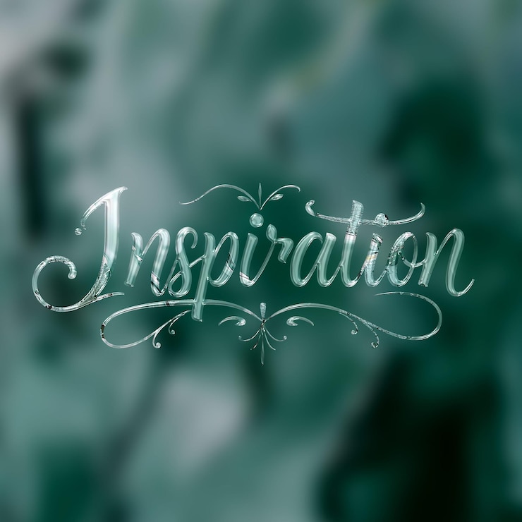 PSD text-effekt auf matellic-hintergrund frosted mint mit chrom-flüssigkeits-huntergrund-anzeige
