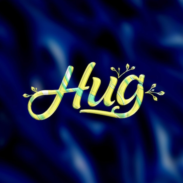 Text-Effekt auf Matellic-Hintergrund hypnotisierende Flüssigkeit mit Sapphire-Blau Flüssigkeitserscheinung Hintergrund