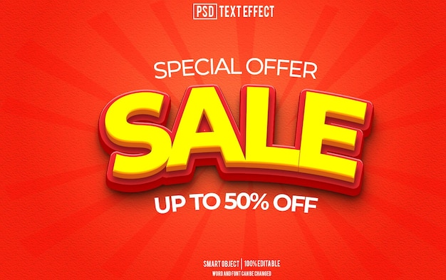 Text-Effekt-Schriftart bearbeitbare Typographie 3D-Text