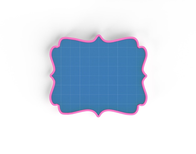Text Frame Top View