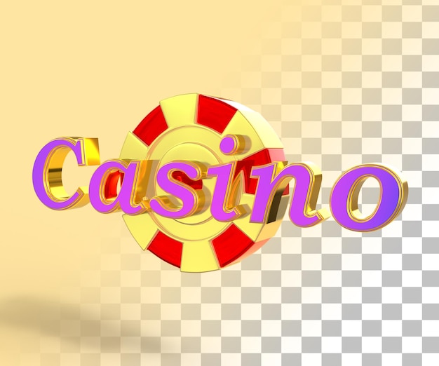 Texte 3d de casino