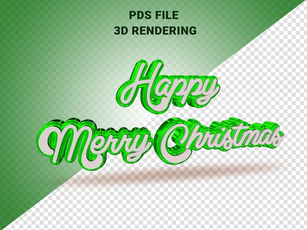 PSD texte 3d