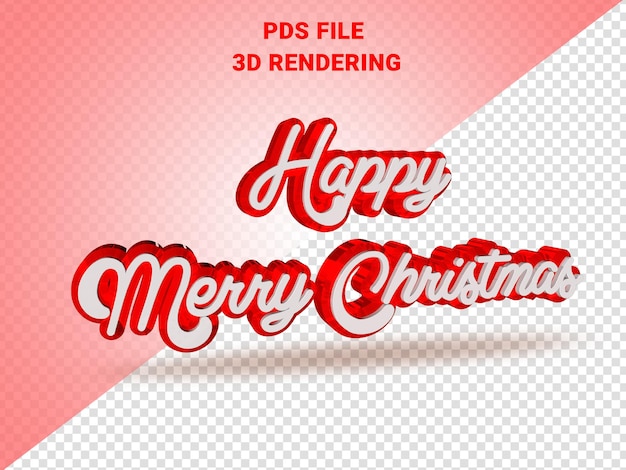 PSD texte 3d