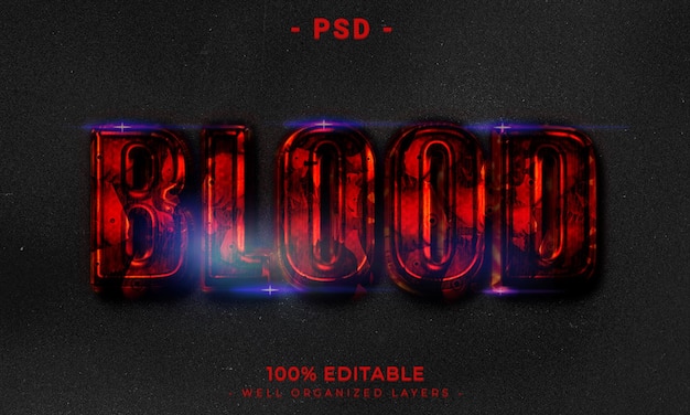 Texte modifiable en 3d et maquette de style d'effet de logo avec fond abstrait sombre